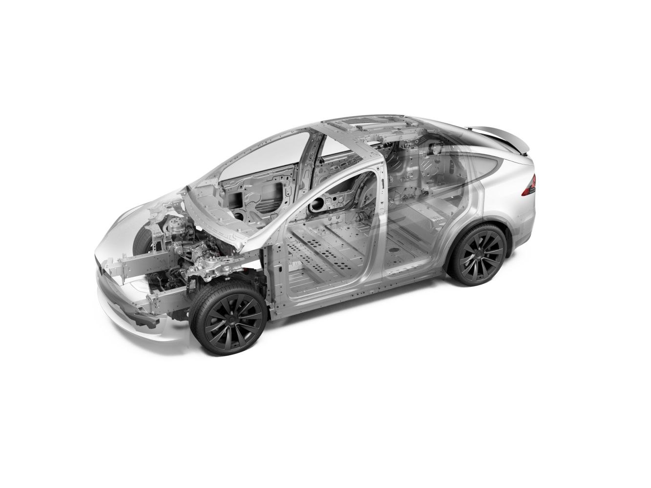 Tesla Model X (facelift 2021) Plaid (1020 Hp) AWD